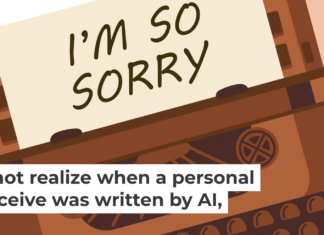 People tend to be offended when they get a personal note written by AI – if they know. Ekaterina Buravleva/iStock via Getty Images